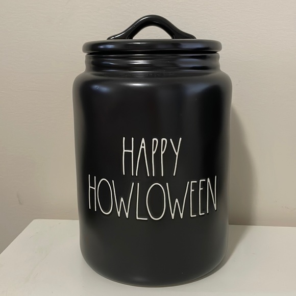 Rae Dunn - Happy Howloween Large Canister - NWT - Picture 2 of 3